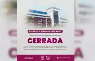Oficinas del Gobierno de Ensenada permanecer�n cerradas el jueves 2 y viernes 3 de abril