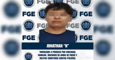 Vinculado a proceso por violencia familiar y disparos contra polic�as en Tijuana