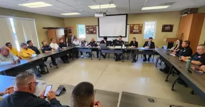 Tecate refuerza coordinaci�n binacional para atender incendios forestales