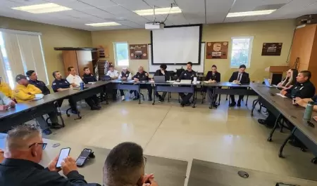 Tecate refuerza coordinaci�n binacional para atender incendios forestales