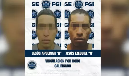 FGE obtiene vinculaci�n a proceso contra dos hombres por robos a establecimiento