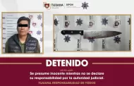Detiene Polic�a Municipal a hombre por causar lesiones con arma punzocortante
