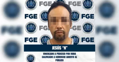 Vinculado a proceso por robo calificado a comercio en Tijuana