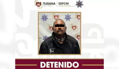 Detenido por robo con violencia a comercio en Tijuana