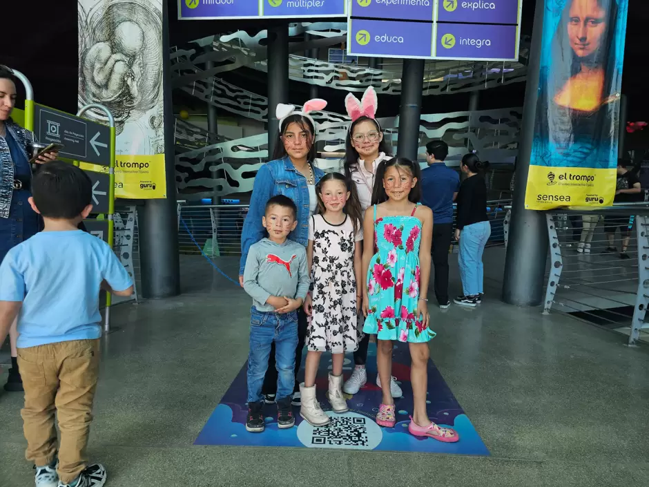 Pascua b�squeda de huevitos