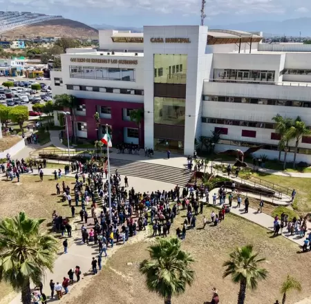 Participa Gobierno de Claudia Agat�n en el Macrosimulacro Estatal 2026