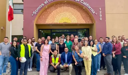 Personal del DIF BC participa en Macro Simulacro estatal 2026