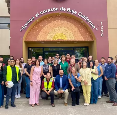 Personal del DIF BC participa en Macro Simulacro estatal 2026