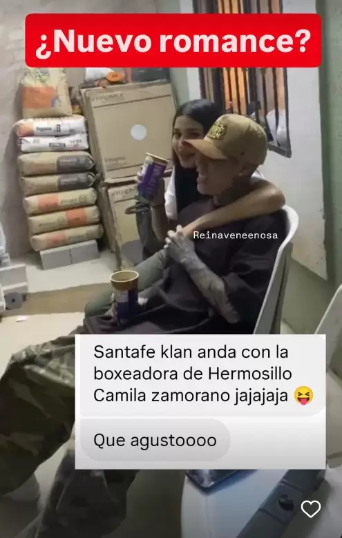 Santa Fe Klan le lleva serenata a la boxeadora Camila Zamorano en Hermosillo