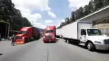 Bloqueo de transportistas y agricultores