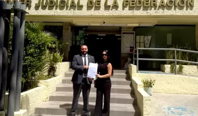 Abogados de Tijuana presentan amparo por litigio familiar