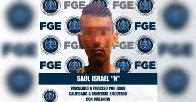 Vinculado a proceso a hombre por robo con violencia en tienda de la colonia Guay
