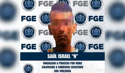 Vinculado a proceso a hombre por robo con violencia en tienda de la colonia Guay
