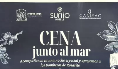 Cena de Gala a beneficio de bomberos