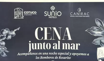Cena de Gala a beneficio de bomberos
