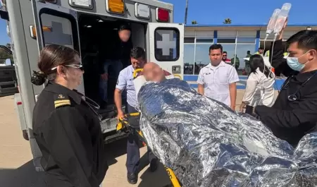 Marina evac�a a buzo con s�ntomas de descompresi�n en Isla Guadalupe