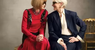 Meryl Streep y Anna Wintour.