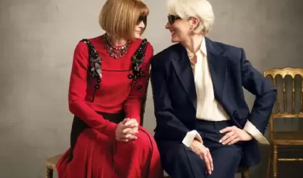 Meryl Streep y Anna Wintour.