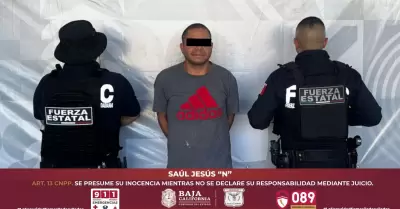 Detenido por violencia familiar