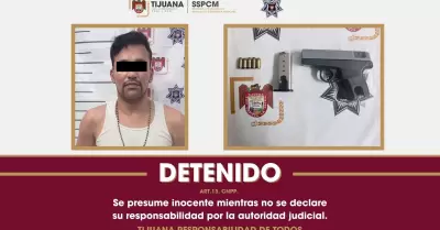 Detiene Polic�a Municipal a sujeto armado con orden de aprehensi�n activa por na