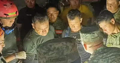 Rescate de mineros en Sinaloa