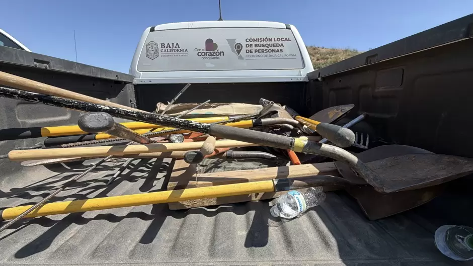 Una cruz en el basurero: el terreno donde han encontrado decenas de cuerpos en Baja California