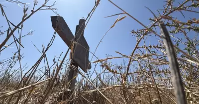 Una cruz en el basurero: el terreno donde han encontrado decenas de cuerpos en B