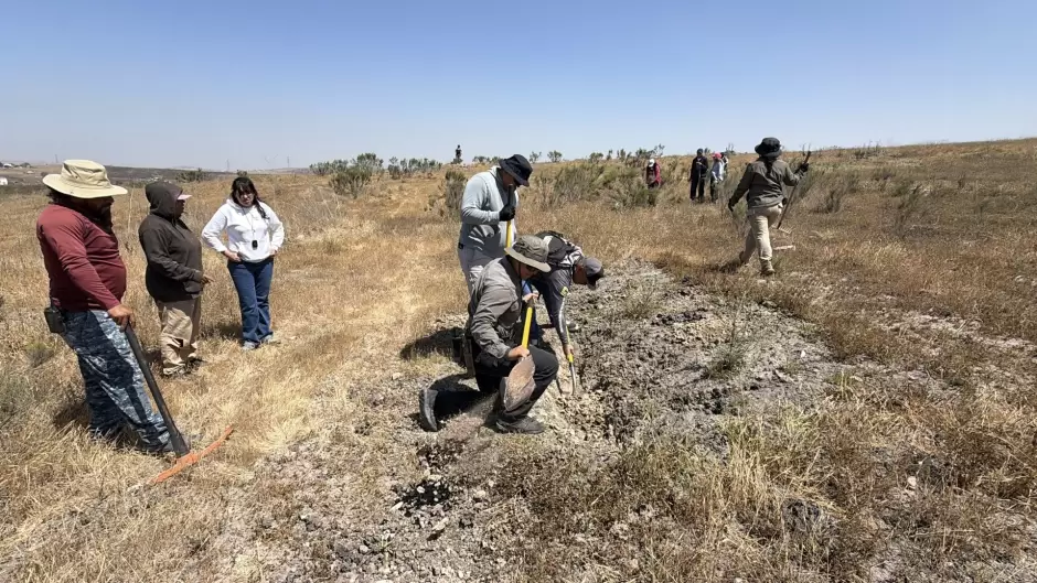 Una cruz en el basurero: el terreno donde han encontrado decenas de cuerpos en Baja California