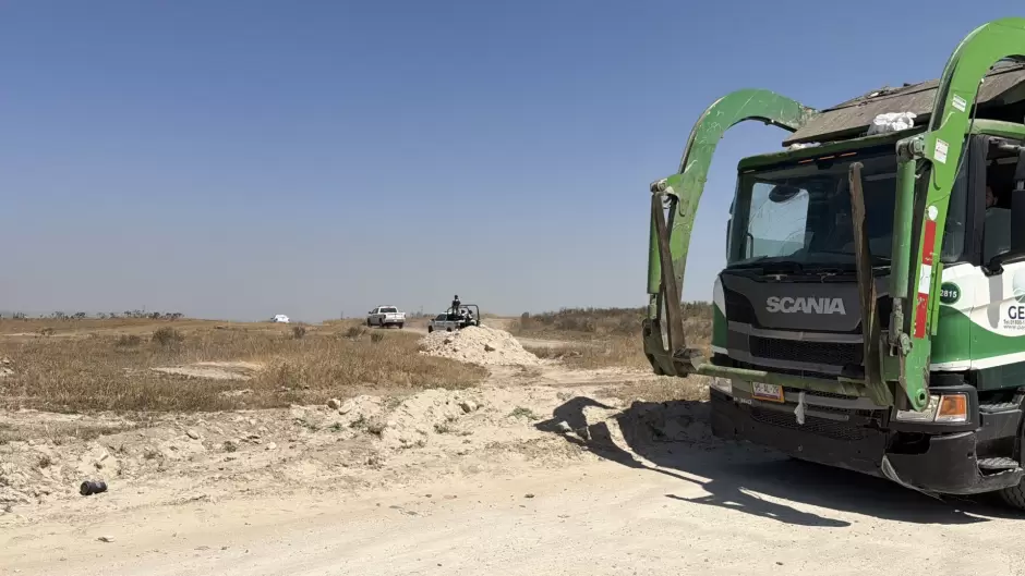 Una cruz en el basurero: el terreno donde han encontrado decenas de cuerpos en Baja California