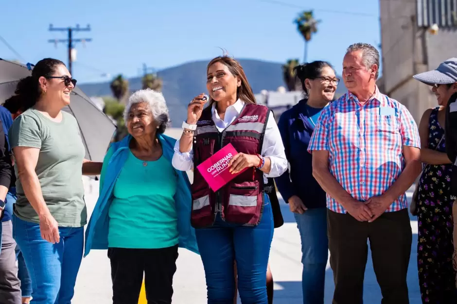 Inaugura alcaldesa Claudia Agatón pavimentación por más de 2.7 MDP