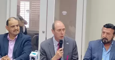 C�nsul de Estados Unidos en Tijuana plantea seguir trabajando juntos M�xico-EU