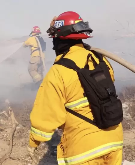 Refuerzan prevenci�n de incendios forestales en Rosarito