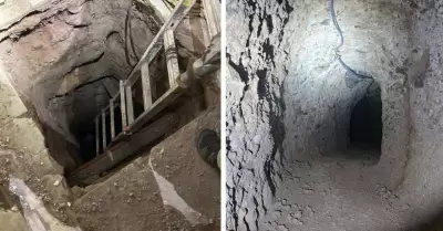 T�nel inhabilitado en Nogales, Sonora