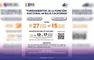 Invita IEEBC a participar en el curso "Fundamentos de la funci�n electoral en Baja California"