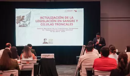 Baja California fue sede de la primera jornada en Medicina Transfusional del Pac