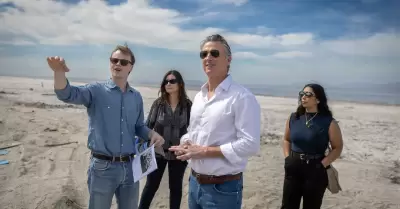 Newsom lanza nueva conservancia para impulsar la restauraci�n del Mar de Salton