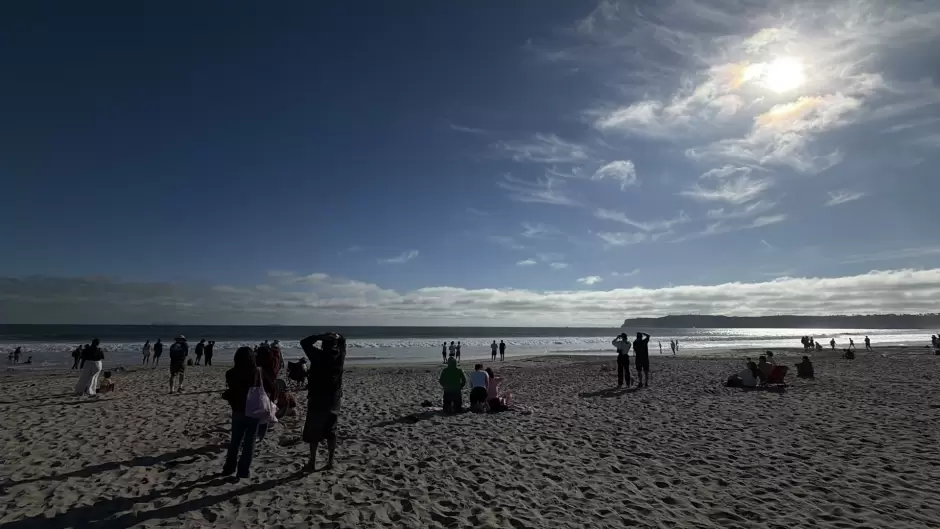 Regreso de Artemis II en San Diego, California