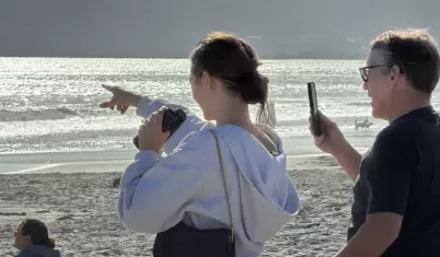 Regreso de Artemis II en San Diego, California