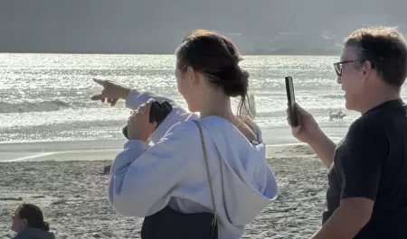 Regreso de Artemis II en San Diego, California