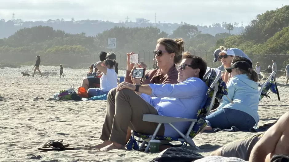 Regreso de Artemis II en San Diego, California