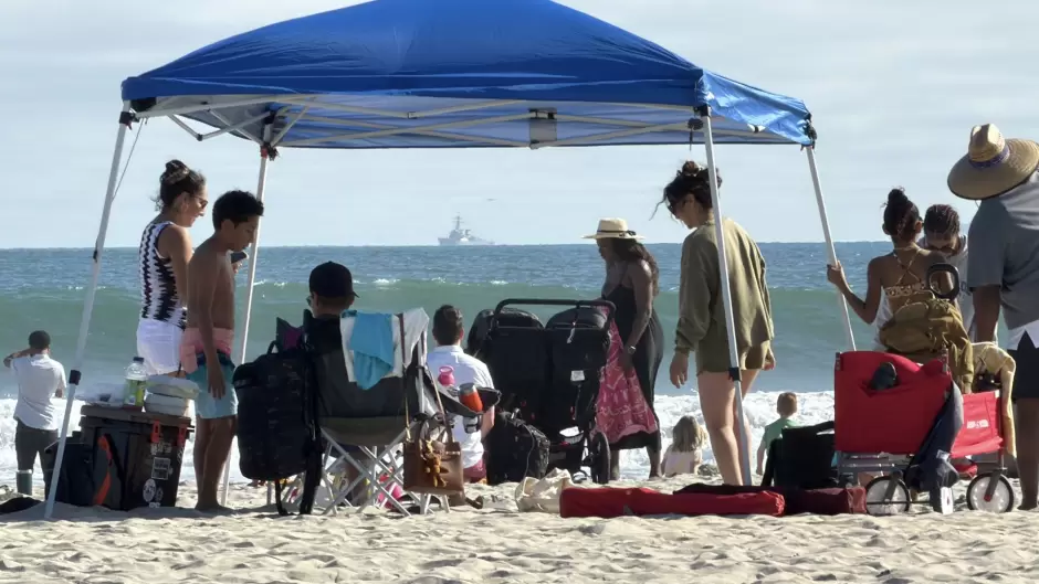 Regreso de Artemis II en San Diego, California