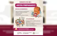 Refuerza Protecci�n Civil cultura preventiva ante la actividad s�smica natural de Baja California