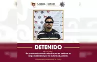 Detiene Polic�a Municipal a presunto responsable de homicidio