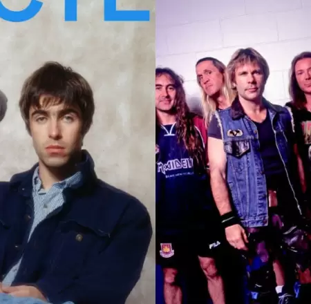 Oasis, Iron Maiden