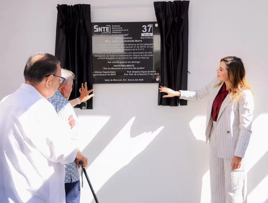 Destaca Marina del Pilar unidad con docentes en aniversario de la Sección 37 del SNTE