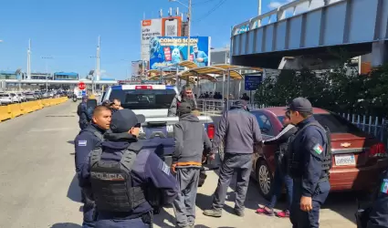 SSPCM detiene a 22 personas por faltas administrativas en operativos en garitas 