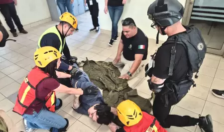 Protecci�n Civil BC capacita a personal del Centro de Internamiento para Adolesc