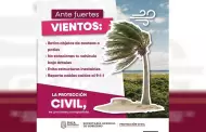 Advierte Protecci�n Civil BC sobre vientos fuertes durante los pr�ximos d�as