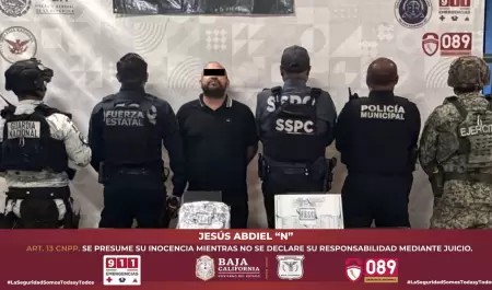 Detienen en Tijuana a hombre que se hac�a pasar por agente federal