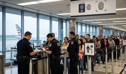 Alertan desde Tijuana sobre riesgos migratorios en aeropuertos de Estados Unidos